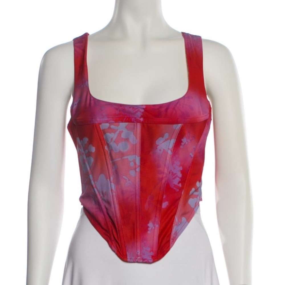 Miaou corset crop top bustier